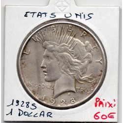 Etats Unis 1 Dollar 1928 S San Francisco TTB+, KM 150 pièce de monnaie