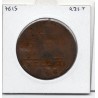 Vatican Pius Pie VII 1 Baiocco 1802 TB, KM 1267 pièce de monnaie