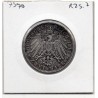 Bavière Bayern 2 mark 1911 TTB KM 997 pièce de monnaie