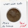 Viet-Nam Sud 10 dong 1964 TB, KM 8 pièce de monnaie
