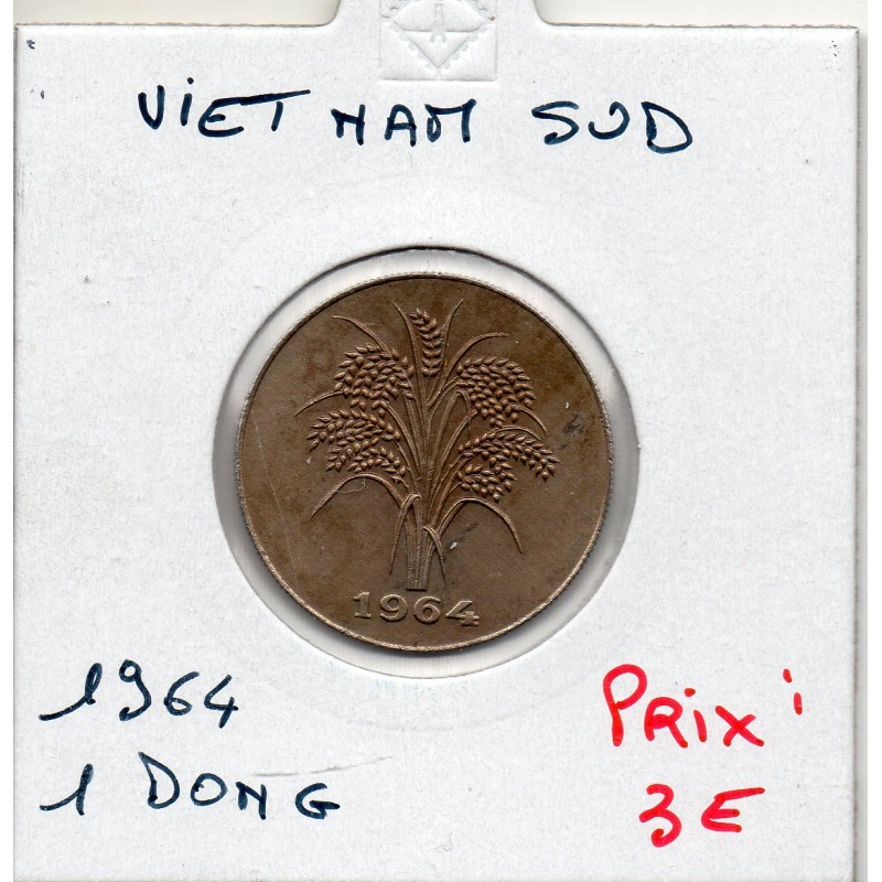 Viet-Nam Sud 1 dong 1964 Sup, KM 7 pièce de monnaie