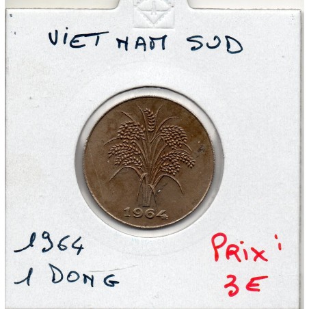 Viet-Nam Sud 1 dong 1964 Sup, KM 7 pièce de monnaie