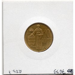 Monaco Rainier III 10 centimes 1974 Sup, Gad 146 pièce de monnaie