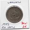 Vanuatu 20 Vatu 1999 Sup-, KM 7 pièce de monnaie