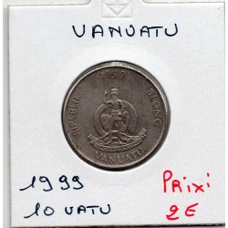 Vanuatu 10 Vatu 1999 TTB+, KM 6 pièce de monnaie