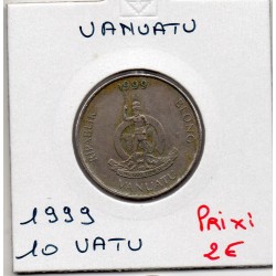 Vanuatu 10 Vatu 1999 TTB+, KM 6 pièce de monnaie