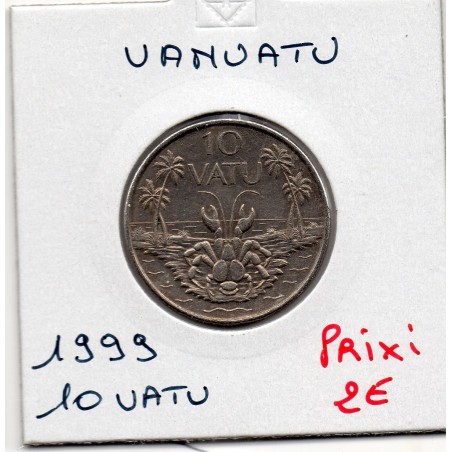 Vanuatu 10 Vatu 1999 TTB+, KM 6 pièce de monnaie