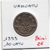 Vanuatu 10 Vatu 1999 TTB+, KM 6 pièce de monnaie