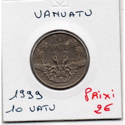 Vanuatu 10 Vatu 1999 TTB+, KM 6 pièce de monnaie