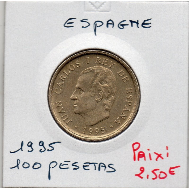 Espagne 100 pesetas 1995 Sup-, KM 950 pièce de monnaie