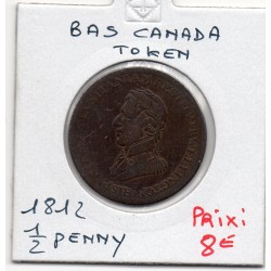Bas Canada 1/2 penny Token...