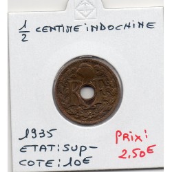 Indochine 1/2 cent 1835...