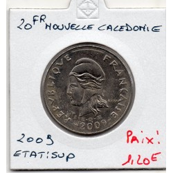 Nouvelle Calédonie 20 Francs 2009 Sup, Lec - pièce de monnaie
