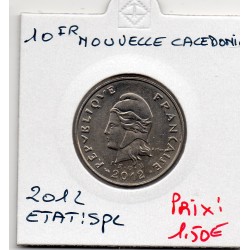 Nouvelle Calédonie 10 Francs 2012 Spl, Lec - pièce de monnaie