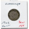 Guadeloupe, 50 centimes 1903 TB , Lec 50 pièce de monnaie
