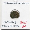 Italie Normands de Sicile Guillaume II Mezzo Follaro 1166-1189 Messine pièce de monnaie