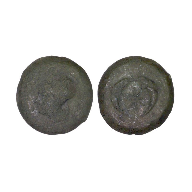 Sicile, Syracuse Dionysos 1er Ae28 Drachme Cuivre (-395 à -336) Dauphins Athénae