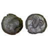 Sicile, Syracuse Dionysos 1er Ae20 Litra Cuivre (-400) Hippocampe Athéna