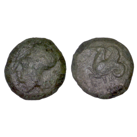 Sicile, Syracuse Dionysos 1er Ae20 Litra Cuivre (-400) Hippocampe Athéna