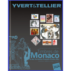 Yvert et Tellier Tome 1 bis Monaco - Outre mer 2024 Catalogue Timbres Argus de Cotation