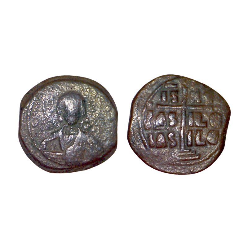 Follis classe B pour Romain III Argyre, annonyme (1028-1034), SB 1823 Constantinople