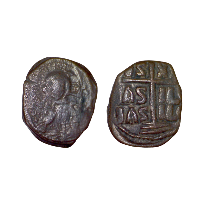 Follis classe B pour Romain III Argyre, annonyme (1028-1034), SB 1823 Constantinople