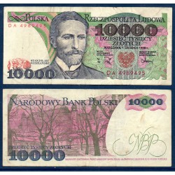 Pologne Pick N°151b, TB Billet de banque de 10000 Zlotych 1988