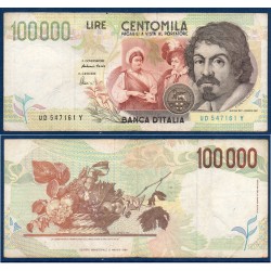 Italie Pick N°117b, TB Billet de banque de 100000 Lire 1994
