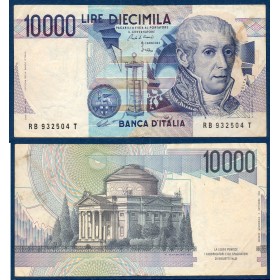 Italie Pick N°112a, TB Billet de banque de 10000 Lire 1984