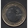 Pièce 3 euros Slovénie 2023 Boris Pahor