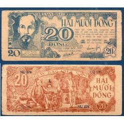 Viet-Nam Nord Pick N°24b, TTB Billet de banque de 20 dong 1948