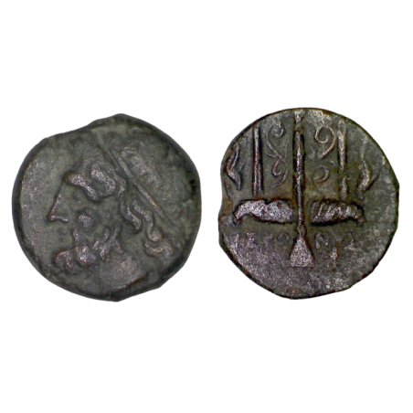 Sicile, Syracuse Hieron II Ae18 Litra (-275 à -215) Poseidon