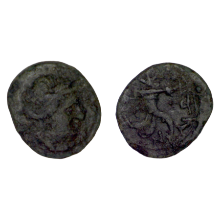 Sicile, Aetna Ae16 Litra (-208 à -205) Persephone