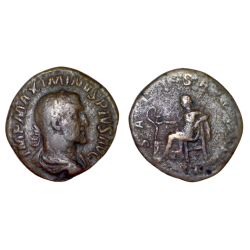 Sesterce de Maximin 1er le thrace (236-238) RIC 85 Sear 8338 atelier Rome
