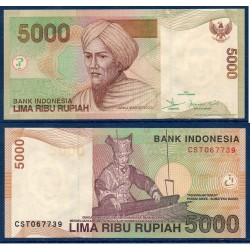 Indonésie Pick N°142c, Neuf Billet de banque de 5000 Rupiah 2003