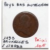 Pays-Bas Autrichiens 2 Liards 1793 TB+, KM 57 pièce de monnaie