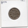 Suisse 20 rappen 1945 TTB, KM 29a pièce de monnaie