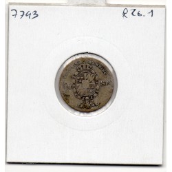 Suède 1/16 Riksdaler 1848 B, KM 665 pièce de monnaie