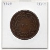 Empire Ottoman 20 para 1277 AH an 4 - 1861 TTB, KM 701 pièce de monnaie