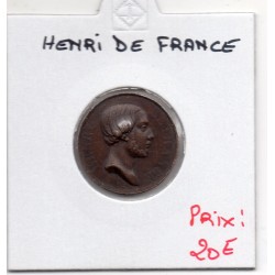 Medaille Henri V de France non daté