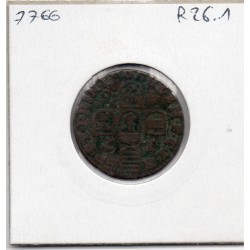 Liège Jean-Théodore de Bavière, Liard 1745 B, KM 146 pièce de monnaie