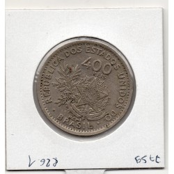 Brésil 400 reis 1901 Sup, KM 505 pièce de monnaie