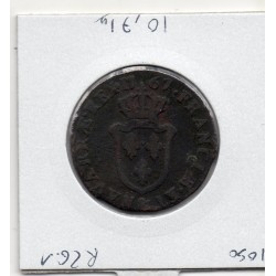 Sol d'Aix 1767 & Louis XV B pièce de monnaie royale