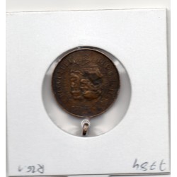 Medaille vatican Pape Pie IX 1877 Bronze