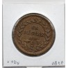Monaco Honore V 1 Décime jaune 1838 MC TB, Gad 105 pièce de monnaie