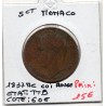 Monaco Honore V 5 centimes 1837 MC TB-, Gad 103 pièce de monnaie