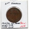 Monaco Honore V 5 centimes 1837 MC TB-, Gad 103 pièce de monnaie