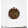 10 francs Coq Guiraud 1954 TTB-, France pièce de monnaie
