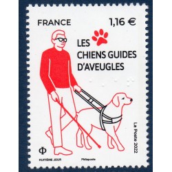 Timbre France Yvert No 5623 Chiens guides d'aveugles neuf luxe **