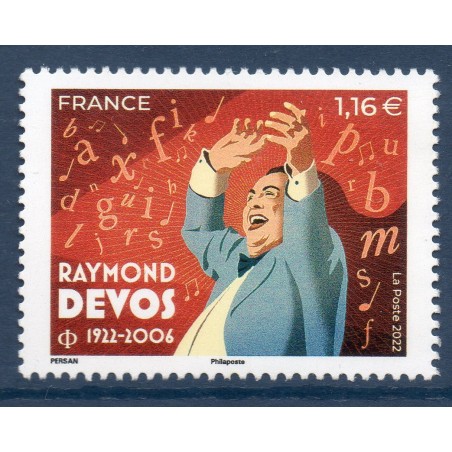 Timbre France Yvert No 5639 Raymond Devos neuf luxe **